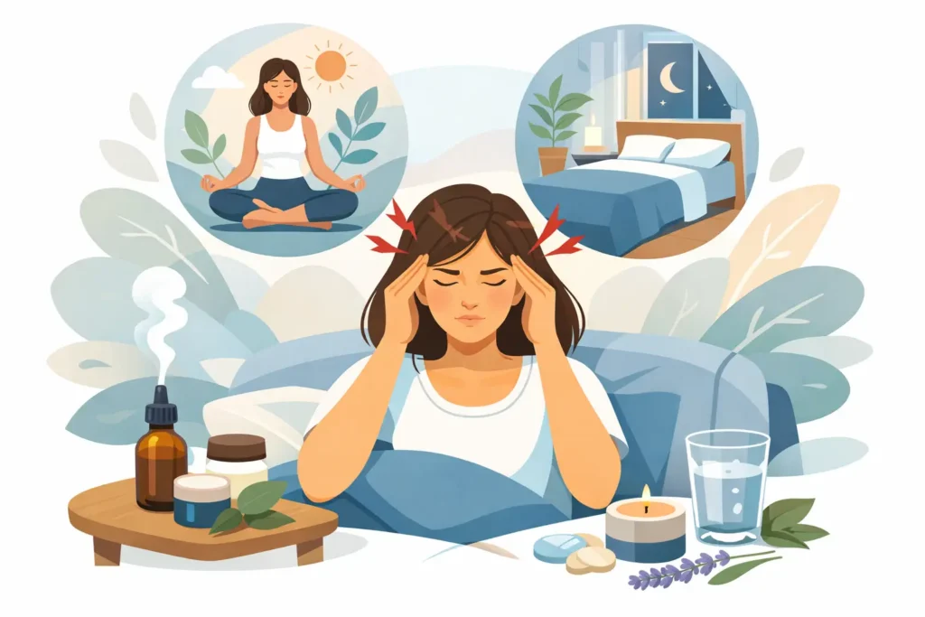 Migraine klachten natuurlijk verlichten thuis