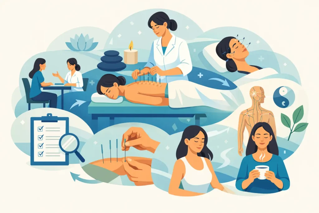 Acupunctuurbehandeling: stappenplan in 7 stappen