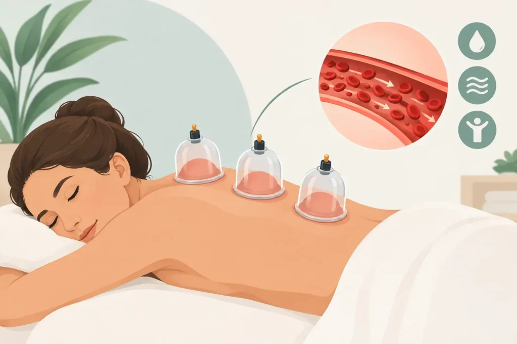 De voordelen van cupping therapie voor doorbloeding